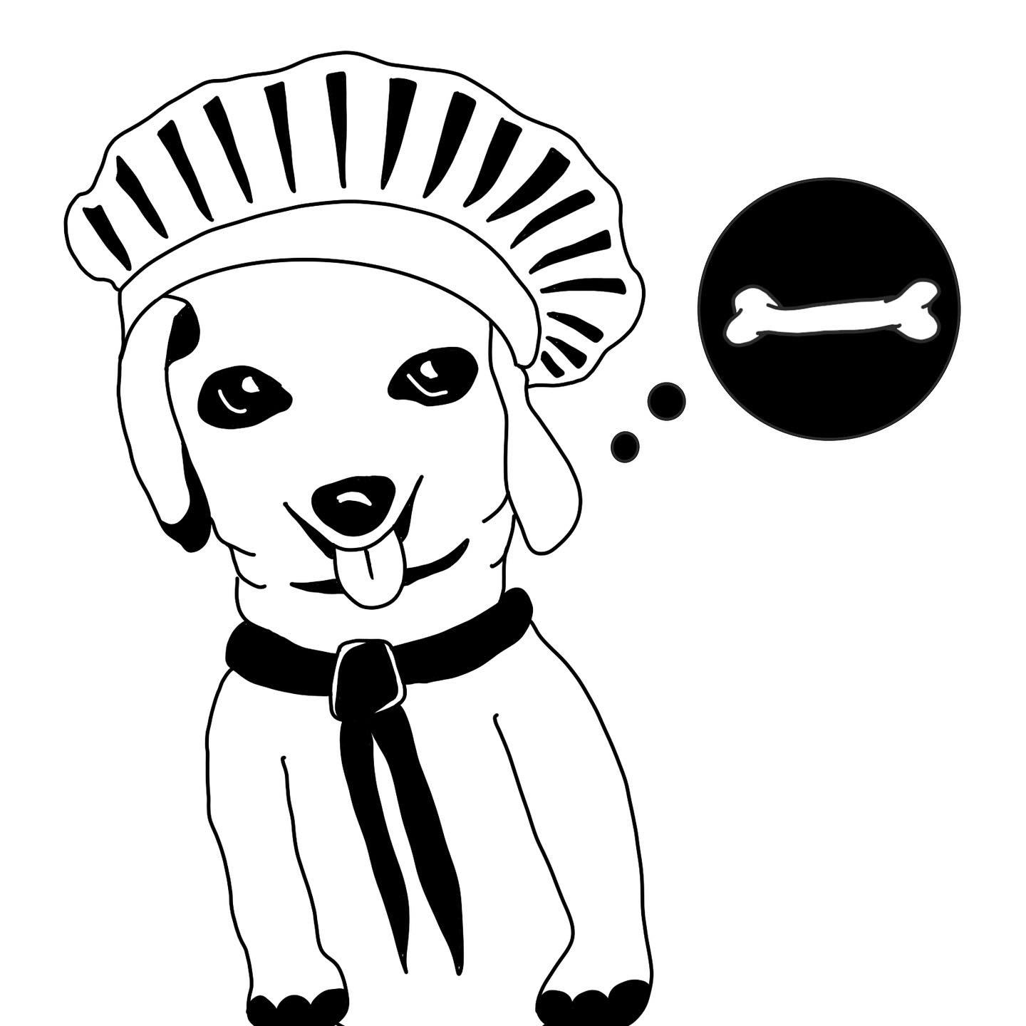 Derp-dog Illustration