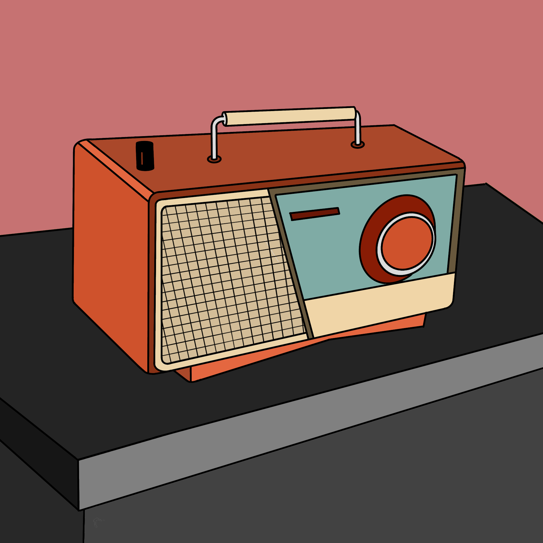 Radio Illustration