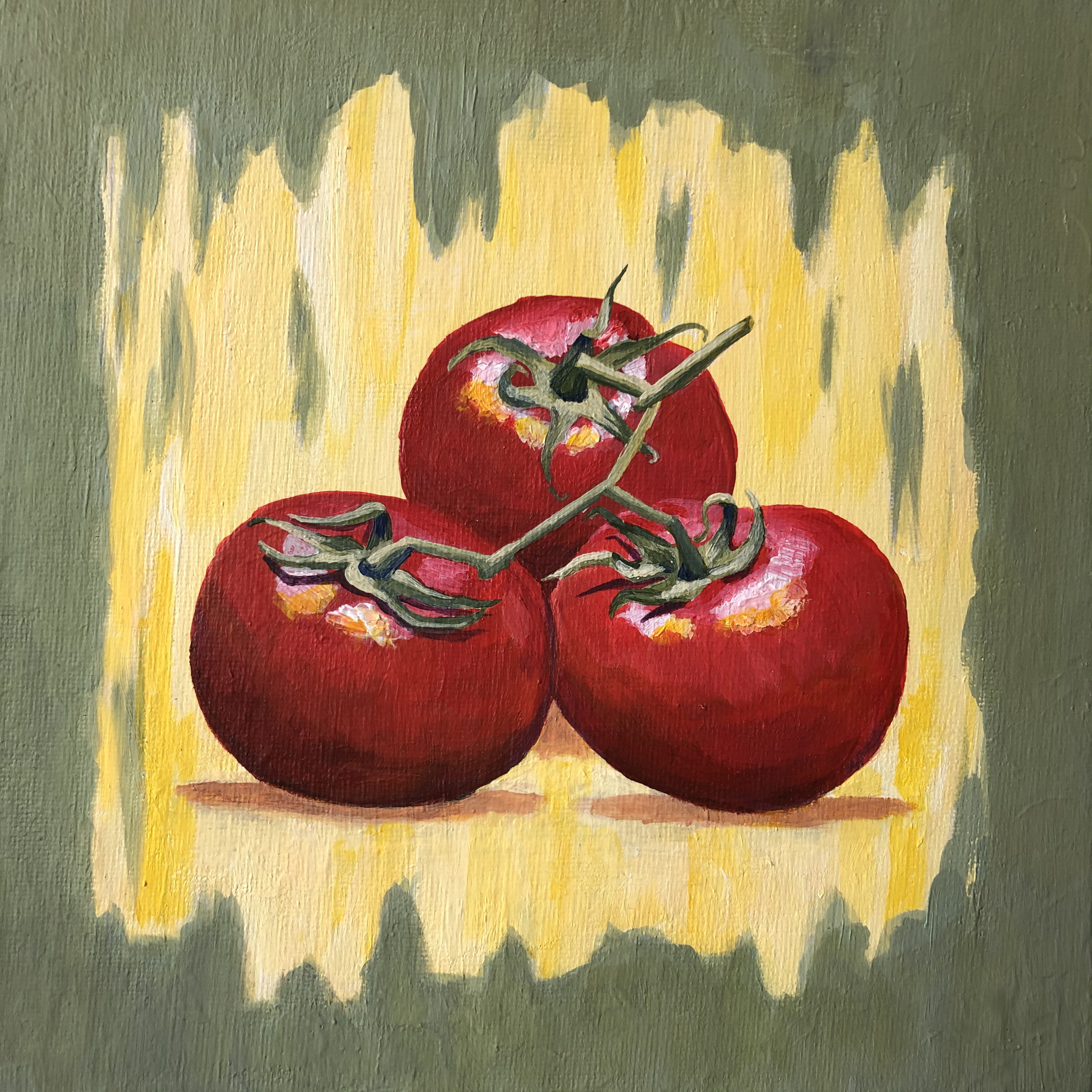Tomatoes Painting