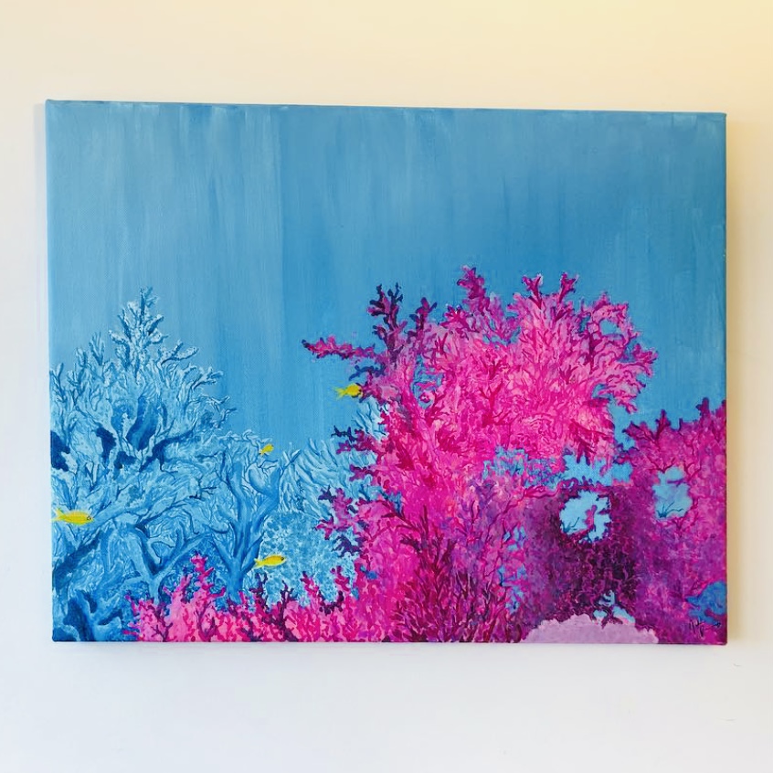 vibrant sea Illustration
